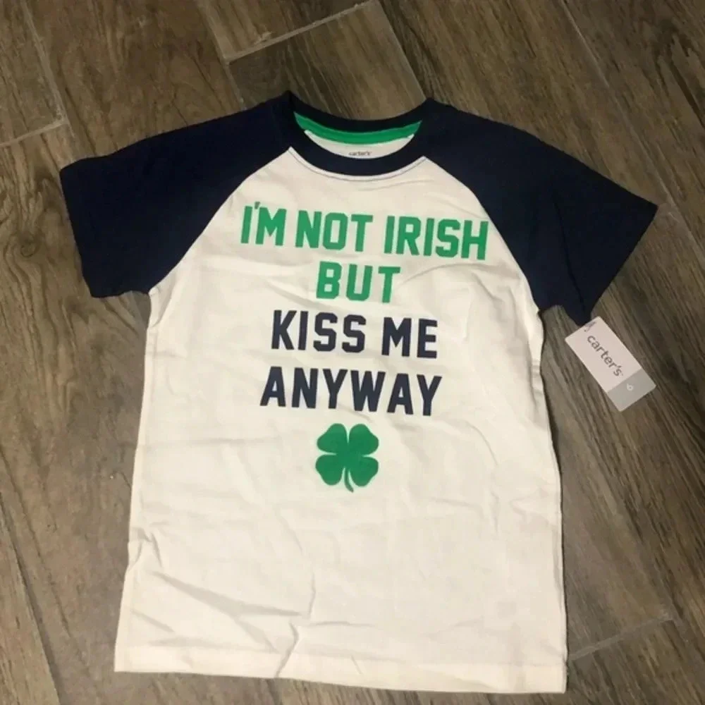 Carters im not irish NWT Sz 6
